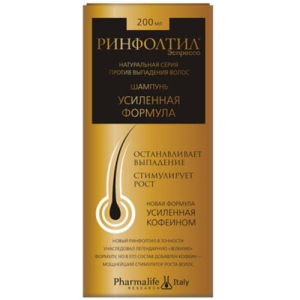 Ринфолтил эспрессо шампунь 200мл п/выпад. волос усилен. формула с кофеином