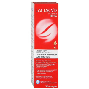 Лактацид фарма экстра средство для интимной гигиены 250мл п/грибковый