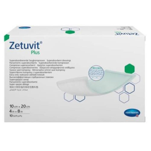 Зетувит плюс повязка стерильная 10х20см №10 суперабсорбир