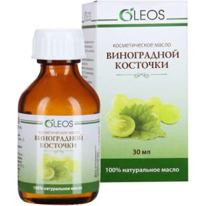 Олеос масло косметическое 30мл виноградной косточки
