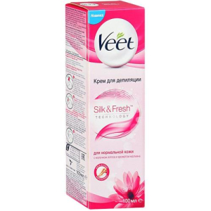 Вит крем для депиляции 100мл д/норм кожи лотос + жасмин