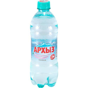 Архыз вода 0,5л. прир. минер. газ. пэт.