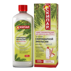 Скипар набор терапевт нтв-02 (раствор белый 1л + термометр)