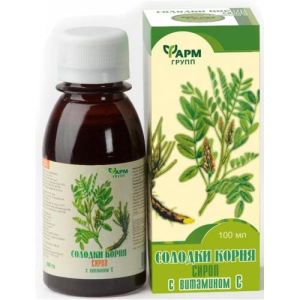 Солодкового корня сироп с вит.с 100мл. /фармгрупп/