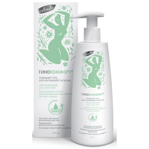 Гинокомфорт гель для интимной гигиены 200мл увлажняющий экстракт мальвы