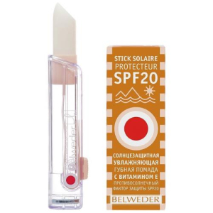 Бельведер стик соляре протектр гигиеническая  помада для губ 4г spf20 с/защит увлажн с вит е