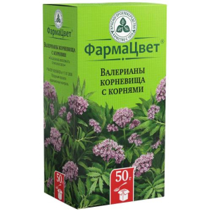 Валерианы корневища и корни измельченные 50г