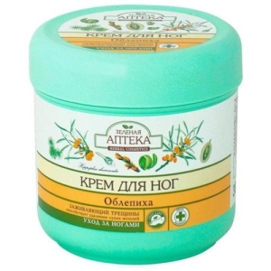 Эльфа зеленая аптека крем для ног 300мл заживл. трещин облепиха