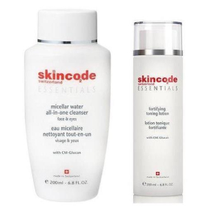 Скинкод набор (мицелляр вода + укрепл тонизир лосьон)