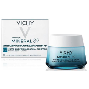 Виши минерал 89 крем для лица 50мл интенсив увлажн 72ч д/всех типов кожи