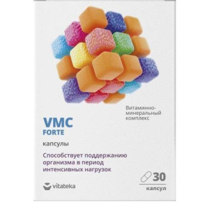 Витатека витаминно-минеральный комплекс капсулы 610мг №30 форте бад