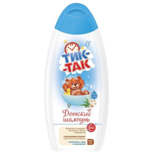 Тик-так шампунь комплекс трав + пантенол 350мл.