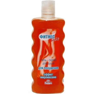 Флоресан фитнес боди гель-скраб 250мл д/душа д/похудения микромассаж (ф-53)
