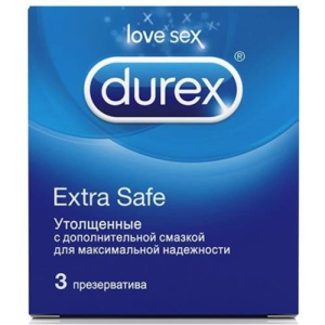 Дюрекс презервативы №3 экстра сейф утолщенные