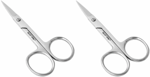 Маникюр ножницы широкие прямые 10см серебро