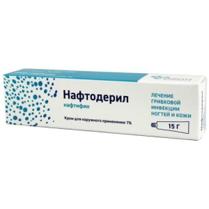 Нафтодерил крем для наружного применения 1% 15г