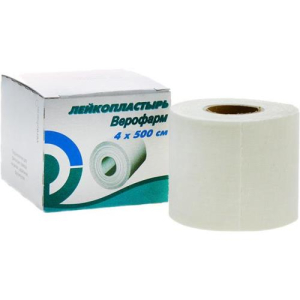 Верофарм лейкопластырь  4х500см