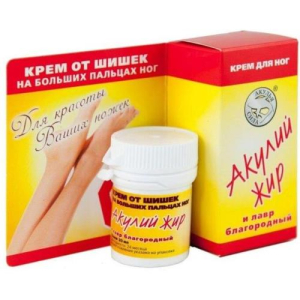 Акулий жир крем для ног 20г лавр благород. от шишек на больш. пальцах