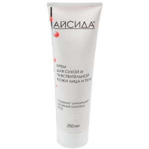 Айсида крем для лица и тела 250мл для сухой и чувствительной кожи