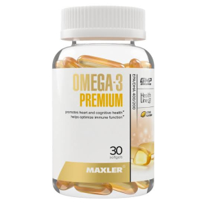 Макслер омега-3 премиум капсулы №30 EPA/DHA 400/200 цитрус бад
