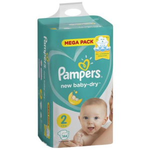 Памперс нью беби драй подгузники для детей №144 размер 2 4-8кг