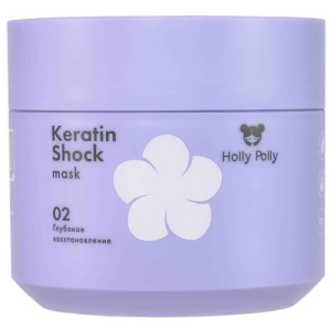 Холли полли кератин шок маска 300мл восстанавл