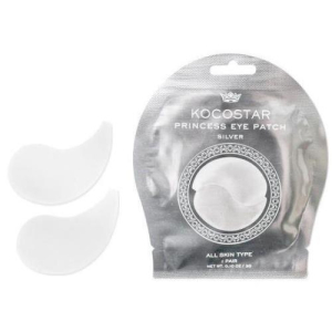 Кокостар патчи для кожи вокруг глаз 1пара гидрогелевые серебро