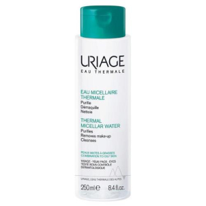 Урьяж вода мицеллярная 250мл очищающая для жирной/комбинированной кожи