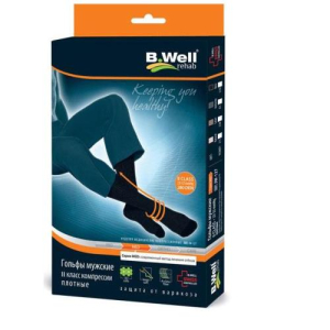 Би велл мед гольфы компрессионные плотн муж 2кл №4 /арт jw-127/ черн