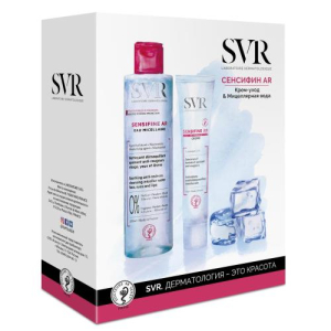 Свр сенсифин aр набор косметический (крем-уход 40мл + вода мицеляр 200мл)