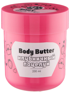 Куул Рулли баттер для тела клубничный поцелуй, 200 мл