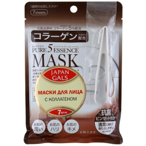 Джапан галс маска для лица №7 коллаген