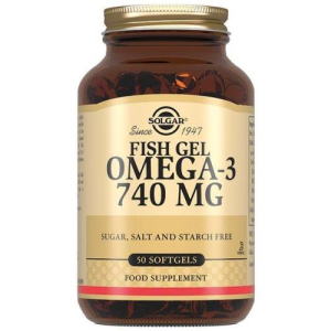 Солгар рыбный жир омега-3 капсулы 740мг №50