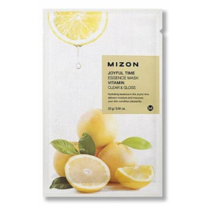 Мизон маска для лица тканевая 23г с витамином с