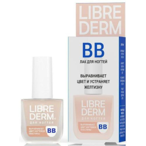 Либридерм лак для ногтей 10мл вв выравние цвета ногтевой пластины  [librederm]