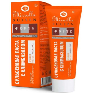 Мирролла сульсен форте паста 75мл с кетоконазолом