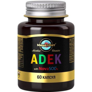 Мицелвит мицеллярные витамины капсулы 600мг №60 adek