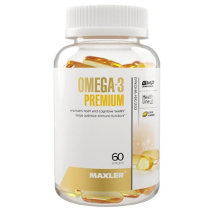 Макслер омега-3 премиум капсулы №60 EPA/DHA 400/200 цитрус бад