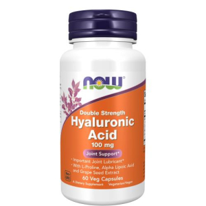 Нау гиалуроновая кислота двойной силы капсулы 100мг 445мг №60 бад