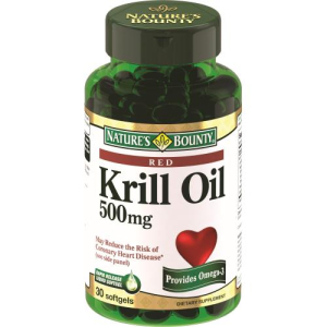 Нэйчес баунти капсулы 500мг №30 масло криля бад