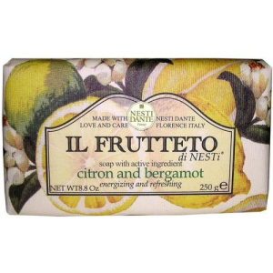 Нести данте мыло лимон + бергамот 250г