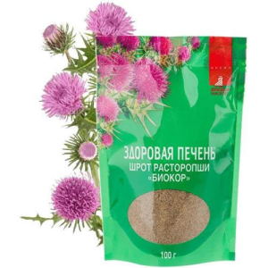 Биокор шрот 100г расторопши бад