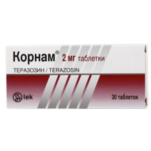 Корнам таблетки 2мг №30 Корнам таблетки 2мг №30