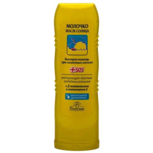 Флоресан молочко после солнца 125мл  + сос быстр помощь интенс увлажн (ф-107)