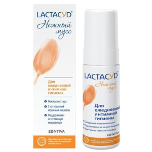 Лактацид мусс для интимной гигиены 125мл