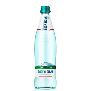 Боржоми вода минеральная газированная 0,5л стекло