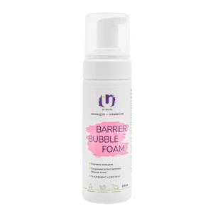 Гельтек пенка THE U пенка для умывания barrier bubble foam 150мл