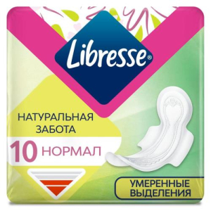 Либресс натурал кэа прокладки гигиенические №10 нормал