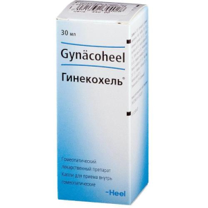 Гинекохель капли для приема внутрь гомеопатические 30мл
