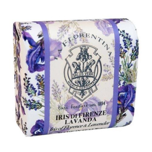 Ла флорентина мыло туалетное 106г твердое флорентийский ирис + лаванда